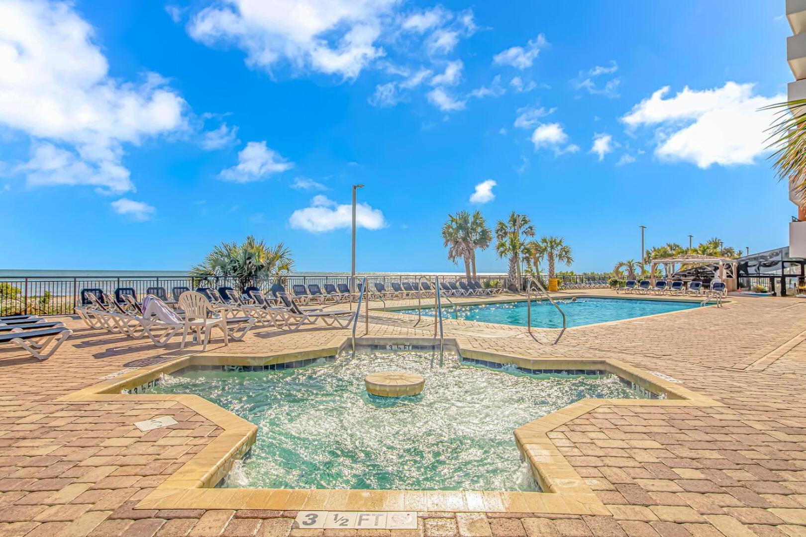 Oceanview 1 Bedroom Suite Landmark Resort 548 Perfect For A Couple Or Party Of 4 Myrtle Beach Zewnętrze zdjęcie
