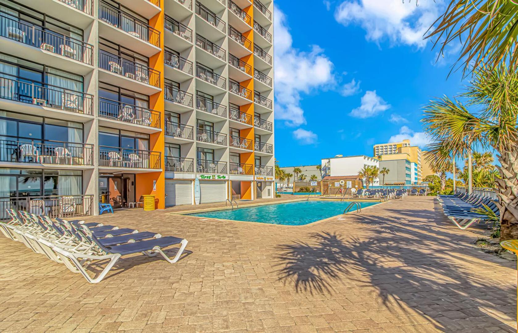 Oceanview 1 Bedroom Suite Landmark Resort 548 Perfect For A Couple Or Party Of 4 Myrtle Beach Zewnętrze zdjęcie