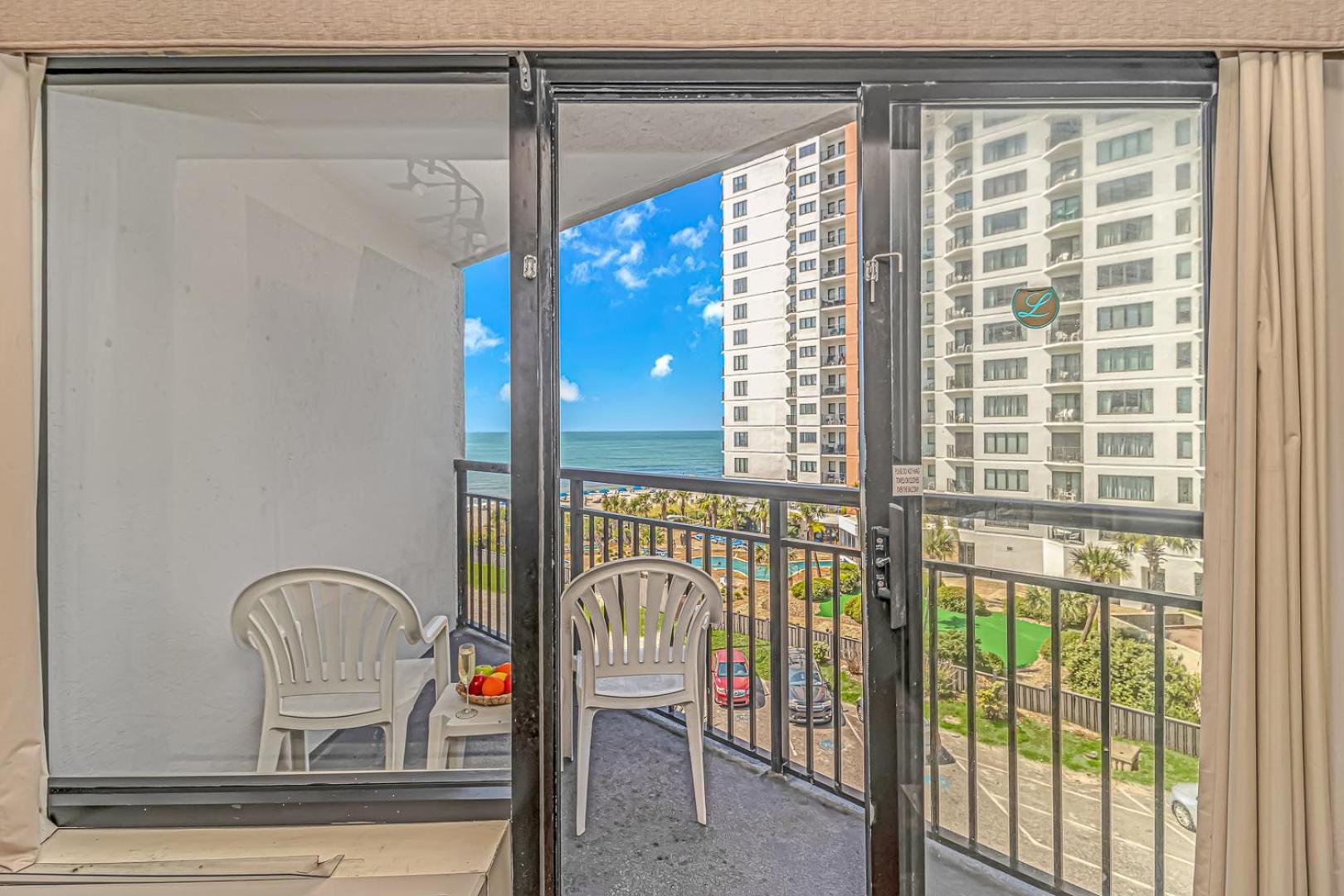 Oceanview 1 Bedroom Suite Landmark Resort 548 Perfect For A Couple Or Party Of 4 Myrtle Beach Zewnętrze zdjęcie